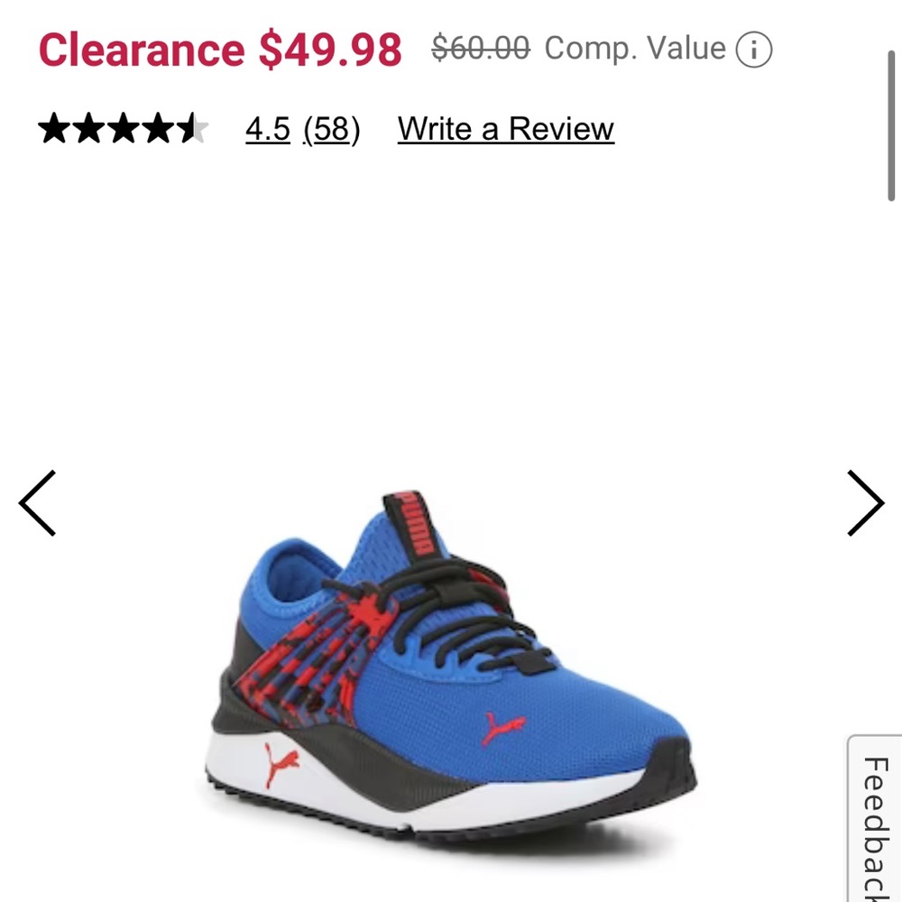 Puma Blue Sneakers